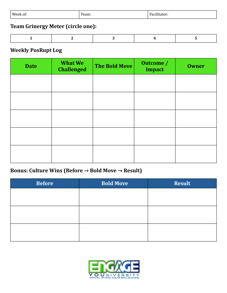 Ahead of the Curve: 5 Fast Tools to Build a Take-Charge Team